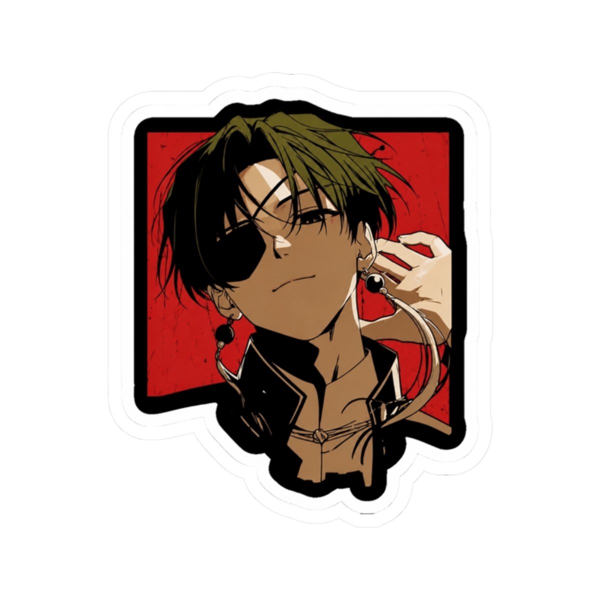 Hayato Sou Wind Breaker Sticker - alternate angle 3, merchandise