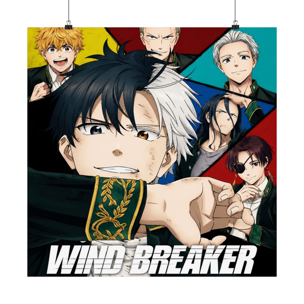 Wind Breaker Poster | Dynamic Wall Art Print - Official Posters & Wall Art merchandise
